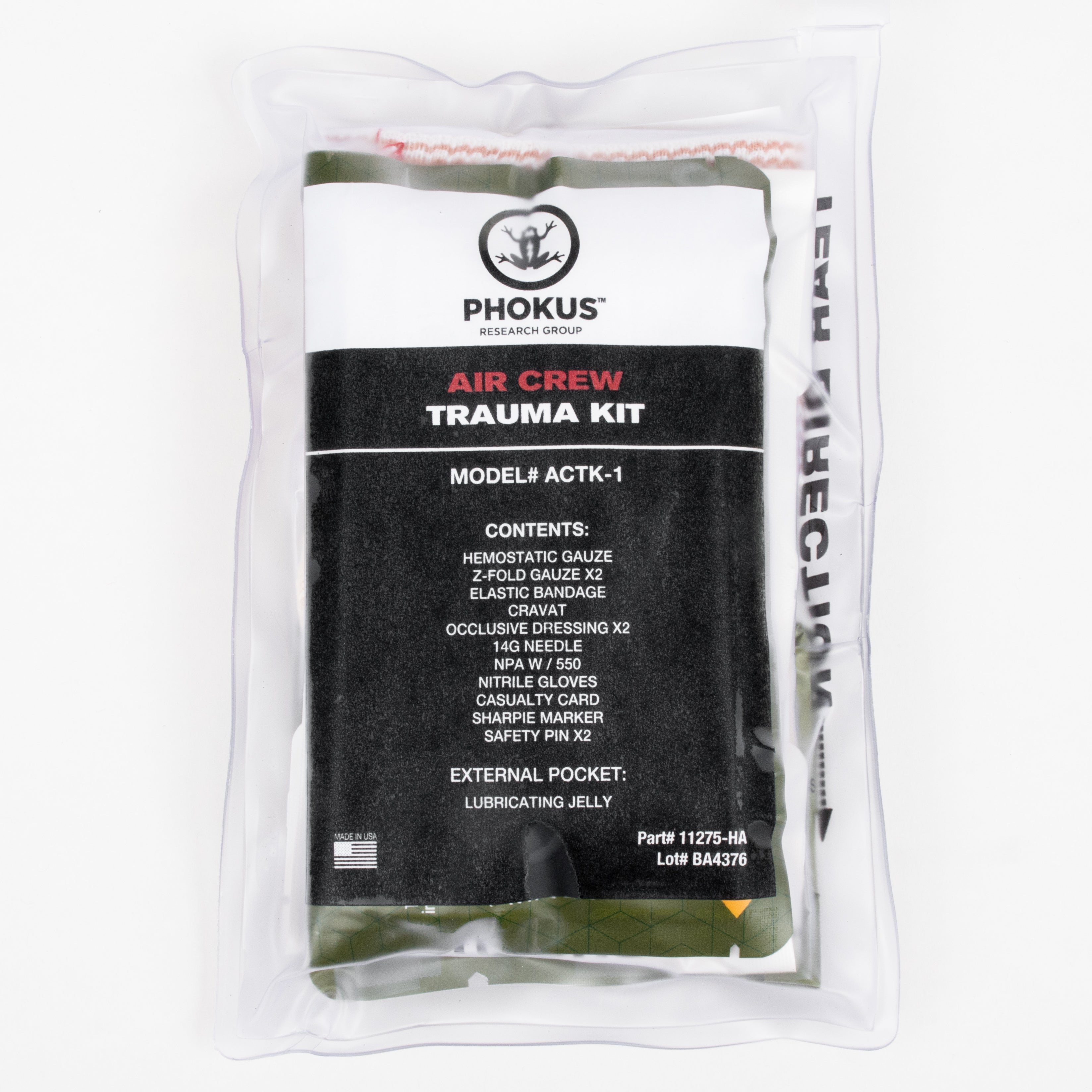 Aircrew Trauma Kit ACTK-1 - Phokus Research Group
