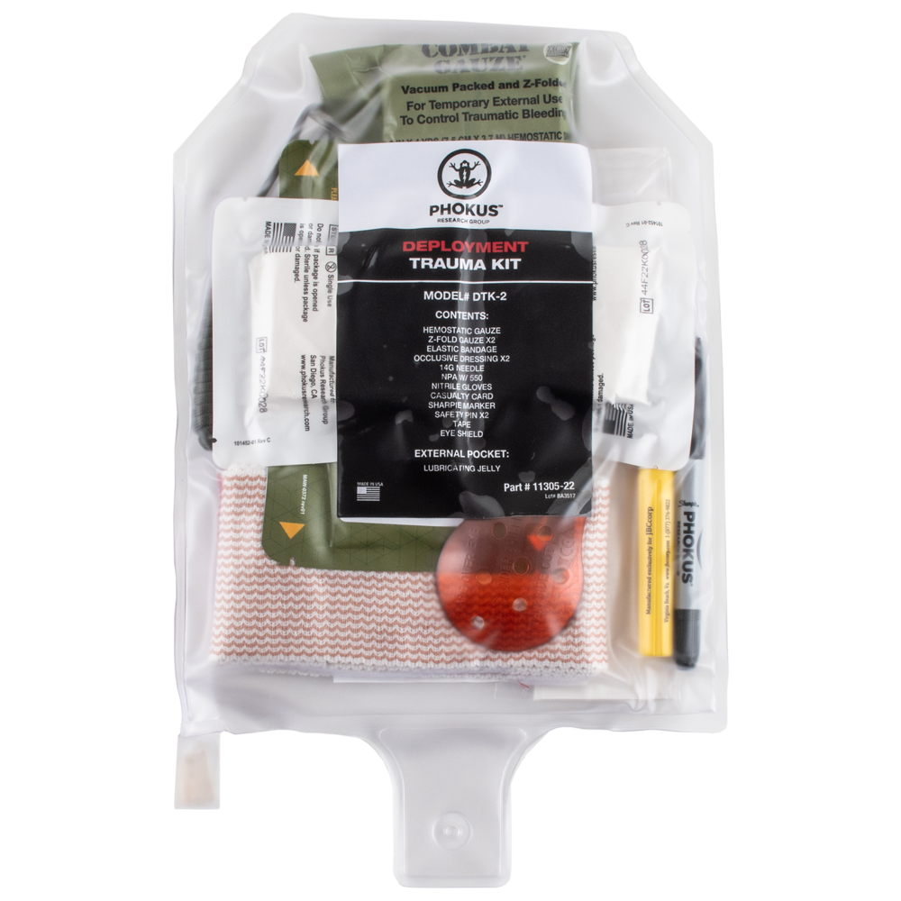 Phokus – Rydeless Deployment IFAK | Military Trauma Kit