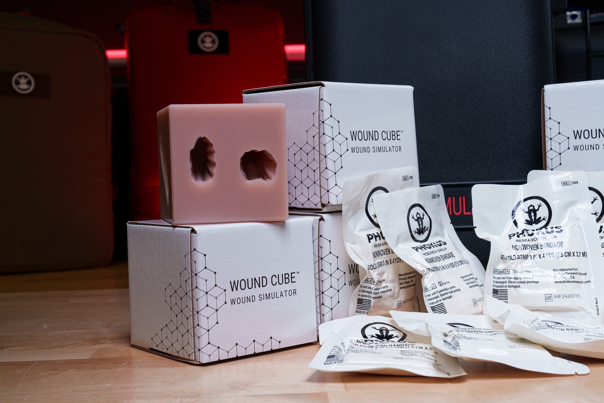 Wound Cube™ Gen2 - Training Pack - Phokus Research Group