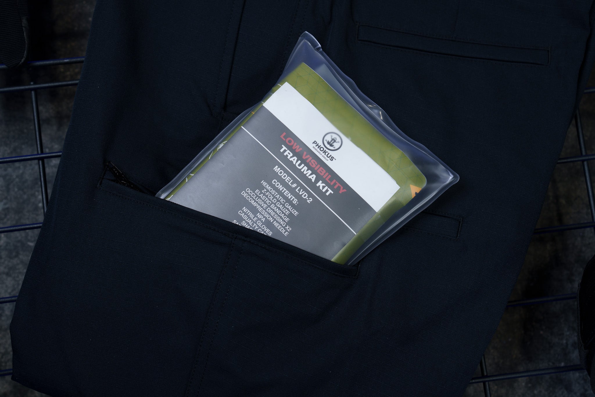 Low Vis Deployment 2 Trauma Kit - Phokus Research Group