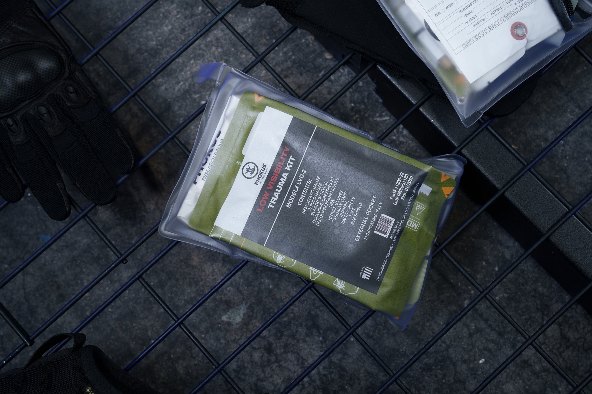 Low Vis Deployment 2 Trauma Kit - Phokus Research Group