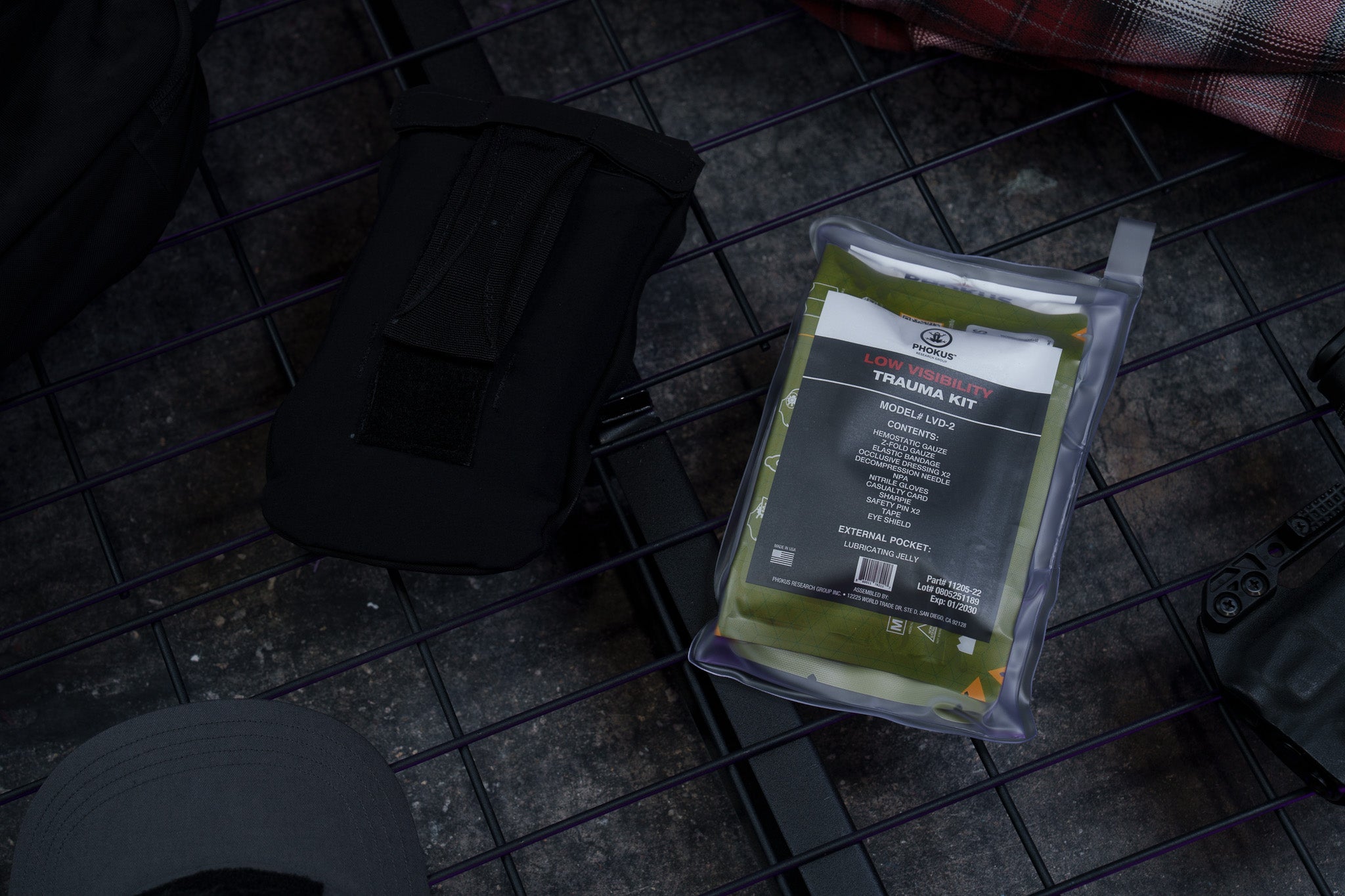 Low Vis Deployment 2 Trauma Kit - Phokus Research Group