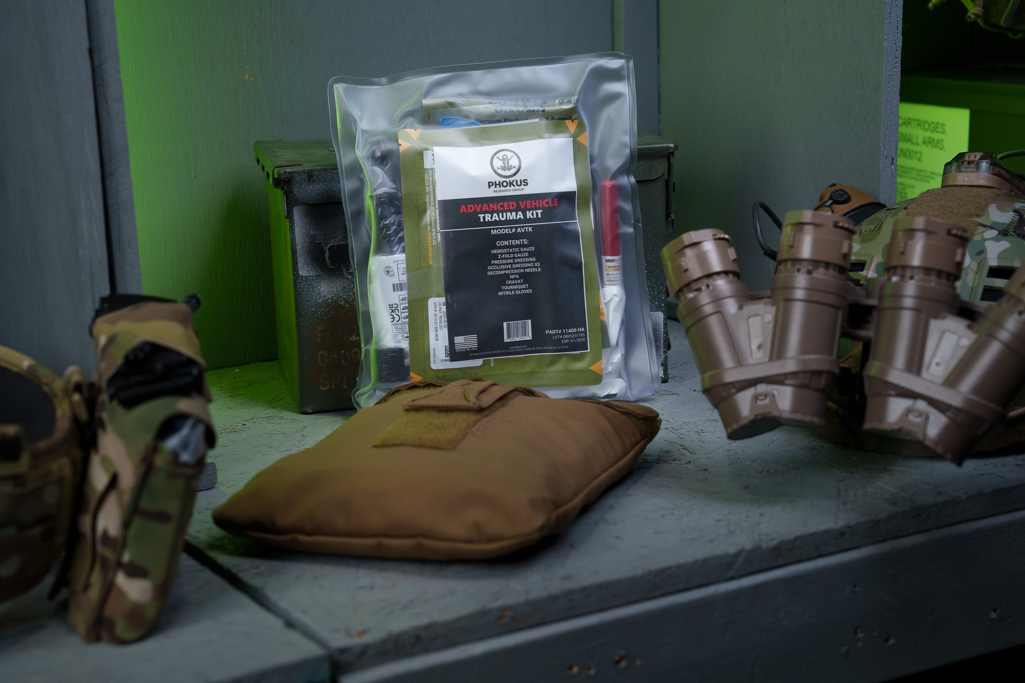 Advanced Vehicle Trauma Kit - Phokus Research Group