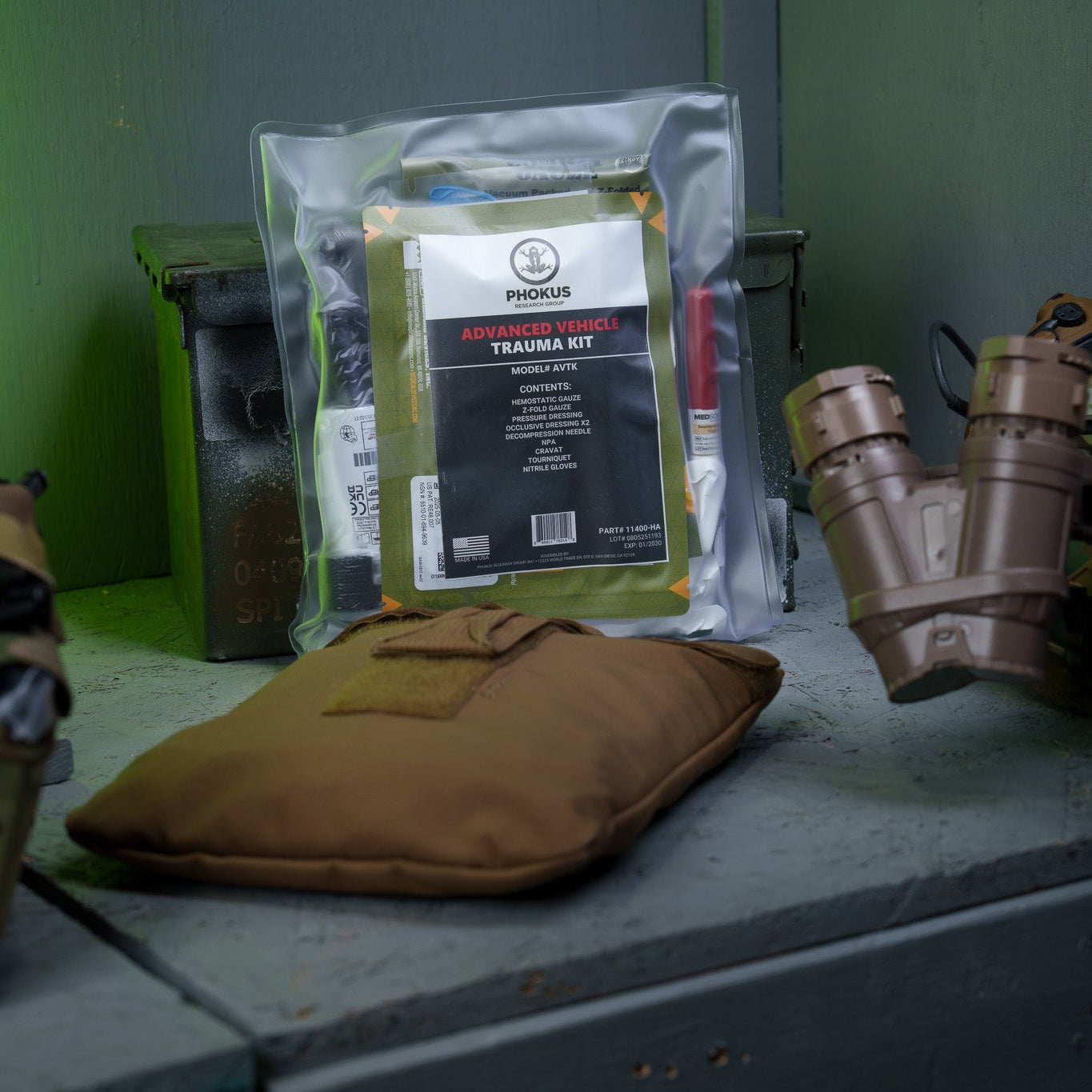 Advanced Vehicle Trauma Kit - Phokus Research Group