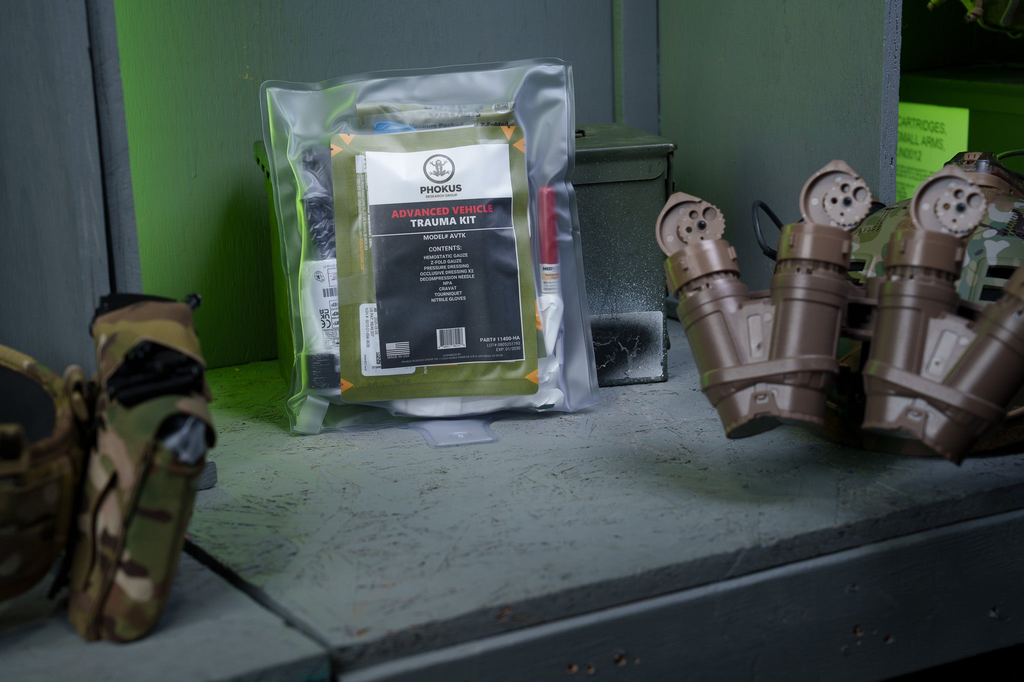 Advanced Vehicle Trauma Kit - Phokus Research Group