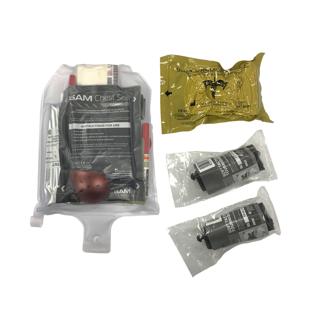 Trauma Kit 実物 IFAK 2セット IFAK Replenishment Module – CAT – Ares Medical Group
