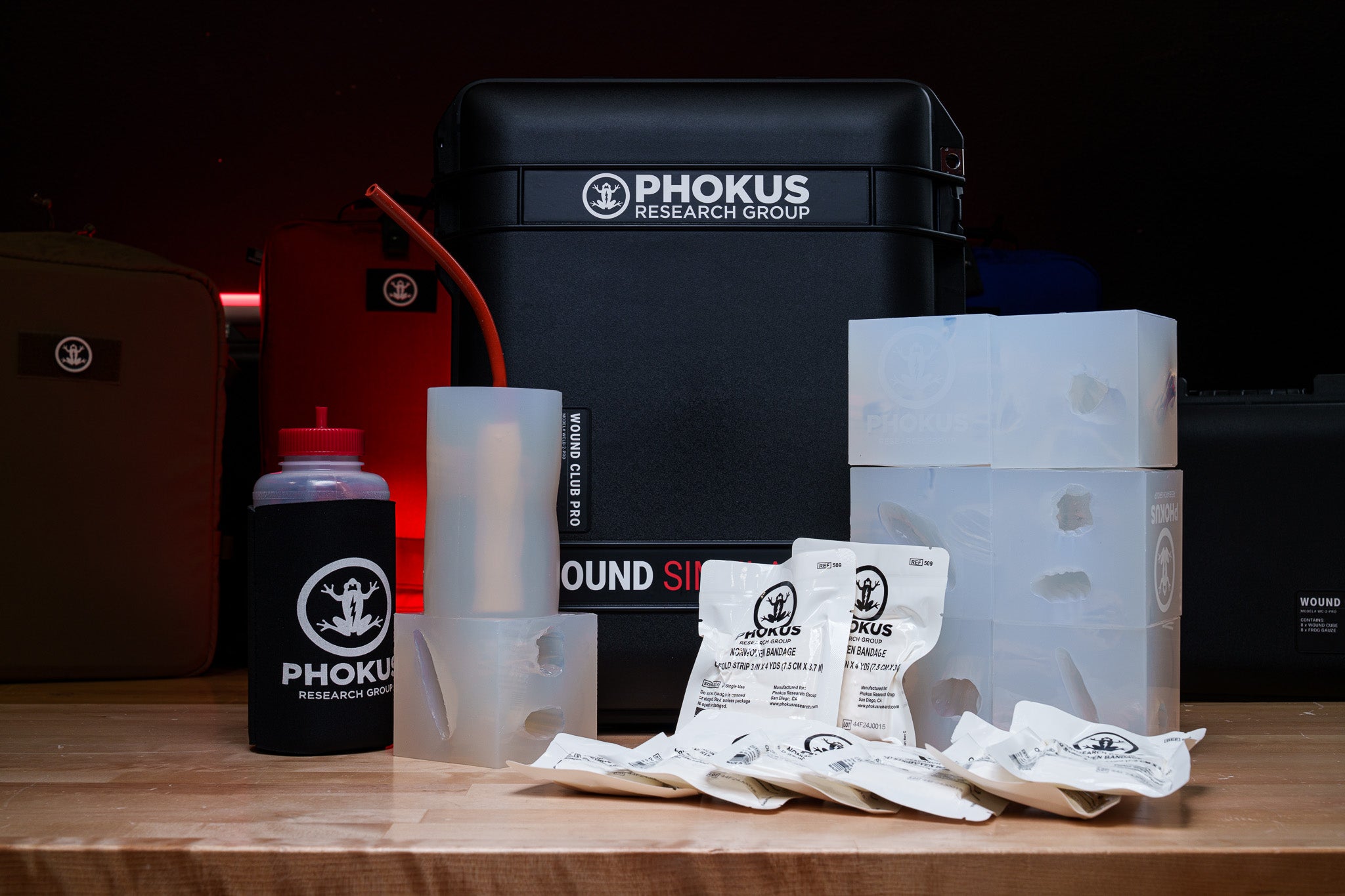 Phokus Research Wound CLUB™ PRO Gen2 | Silicone Wound Simulator