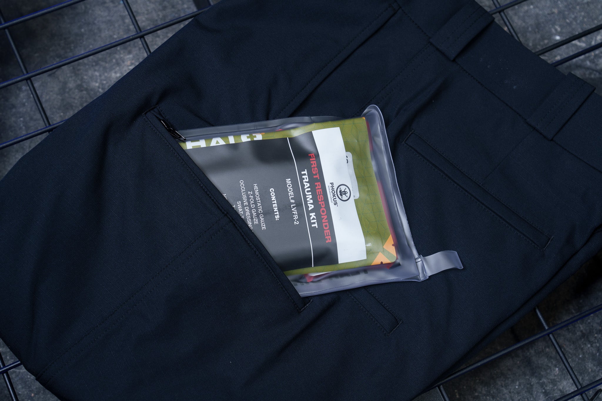 First Responder Low Visibility Trauma Kit - Phokus Research Group