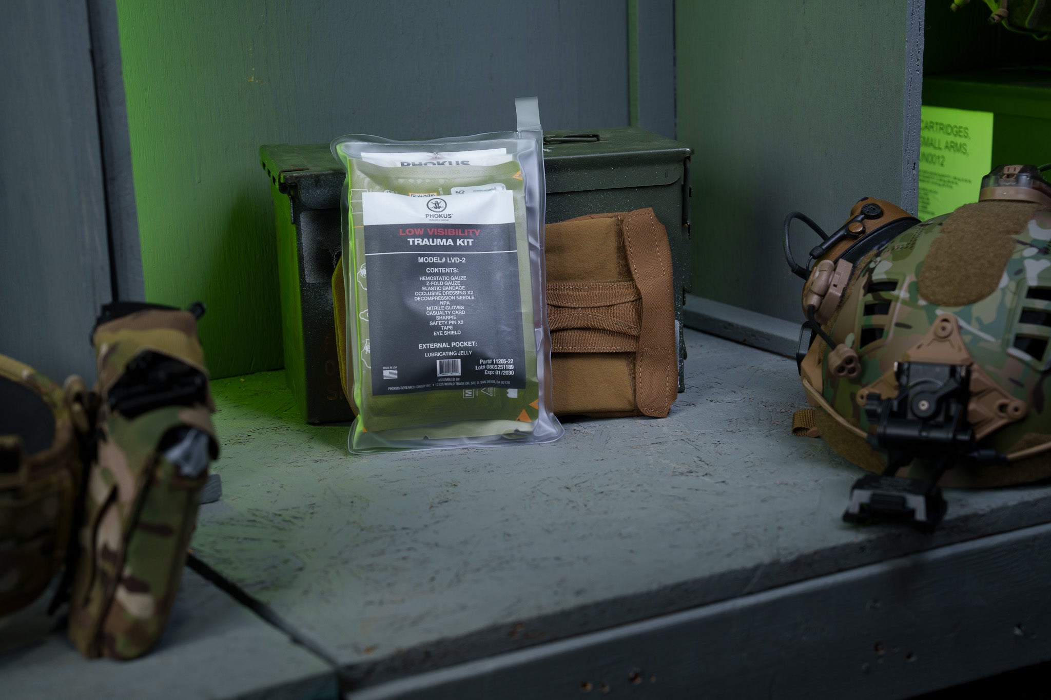 Low Vis Deployment 2 Trauma Kit - Phokus Research Group