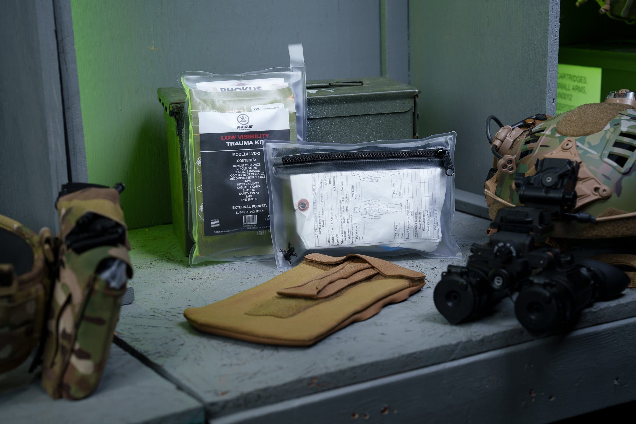Low Vis Deployment 2 Trauma Kit - Phokus Research Group