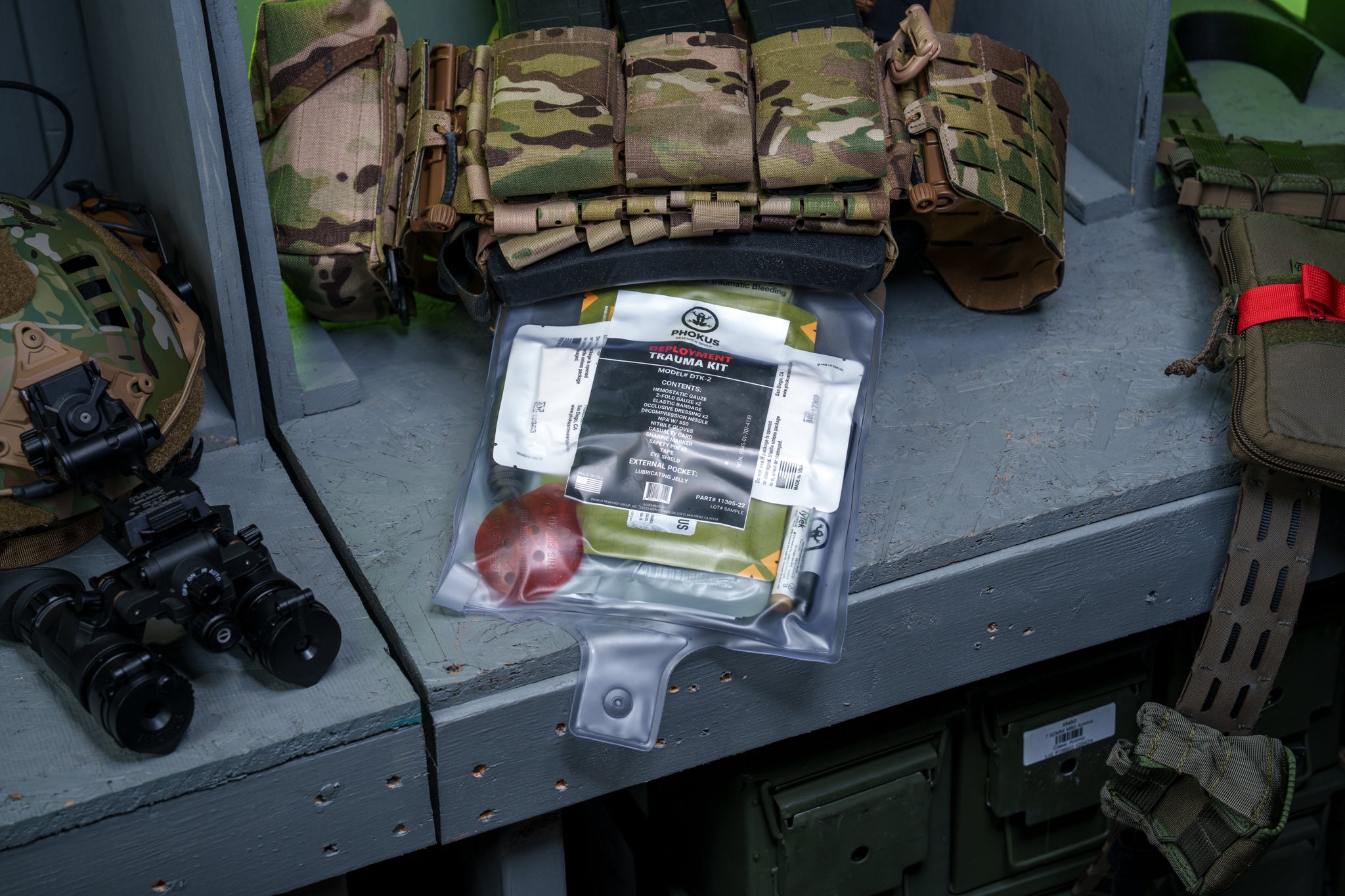 Trauma Kit 実物 IFAK 2セット Deployment IFAK | Military Trauma Kit