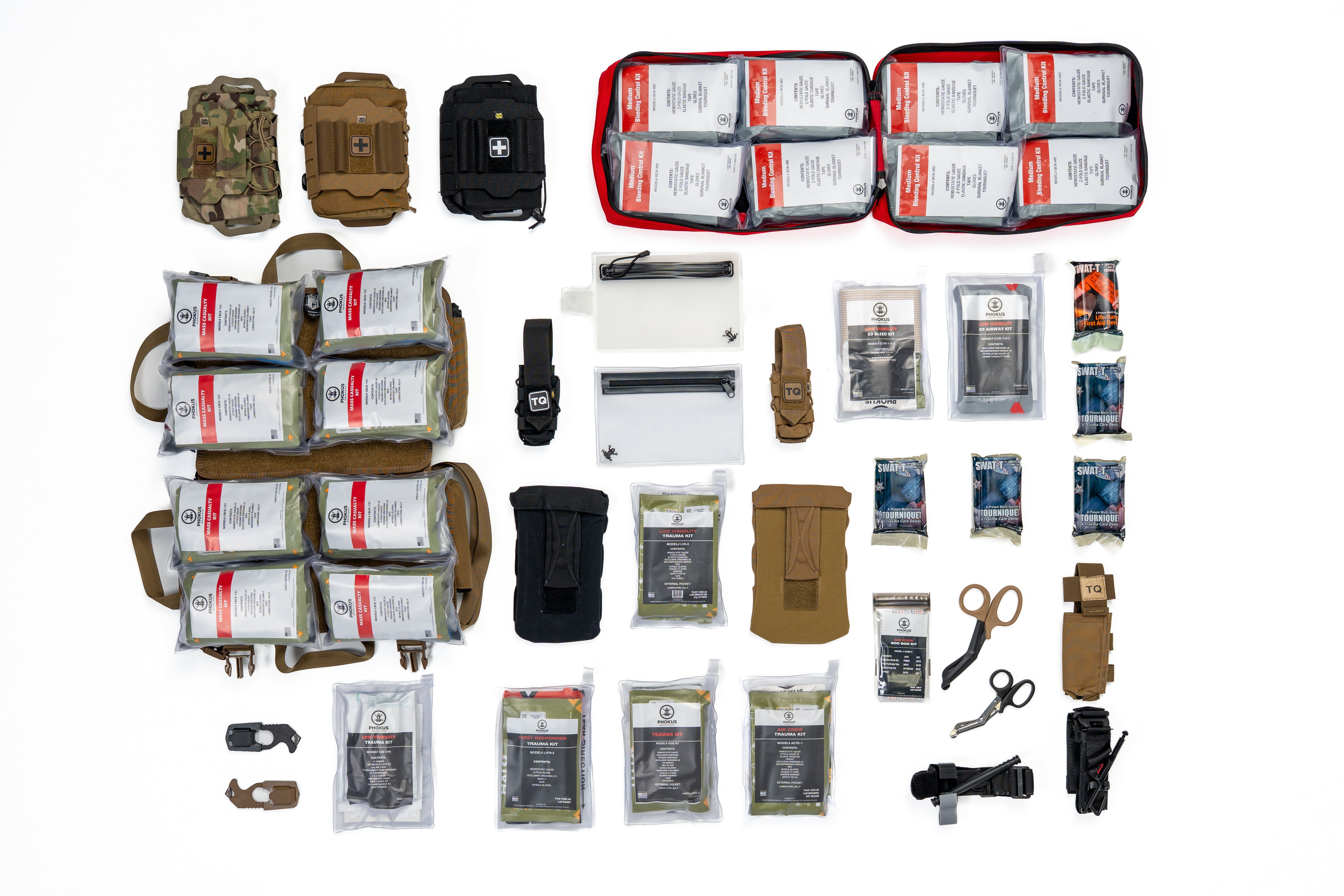 Low Vis Deployment 2 Trauma Kit - Phokus Research Group