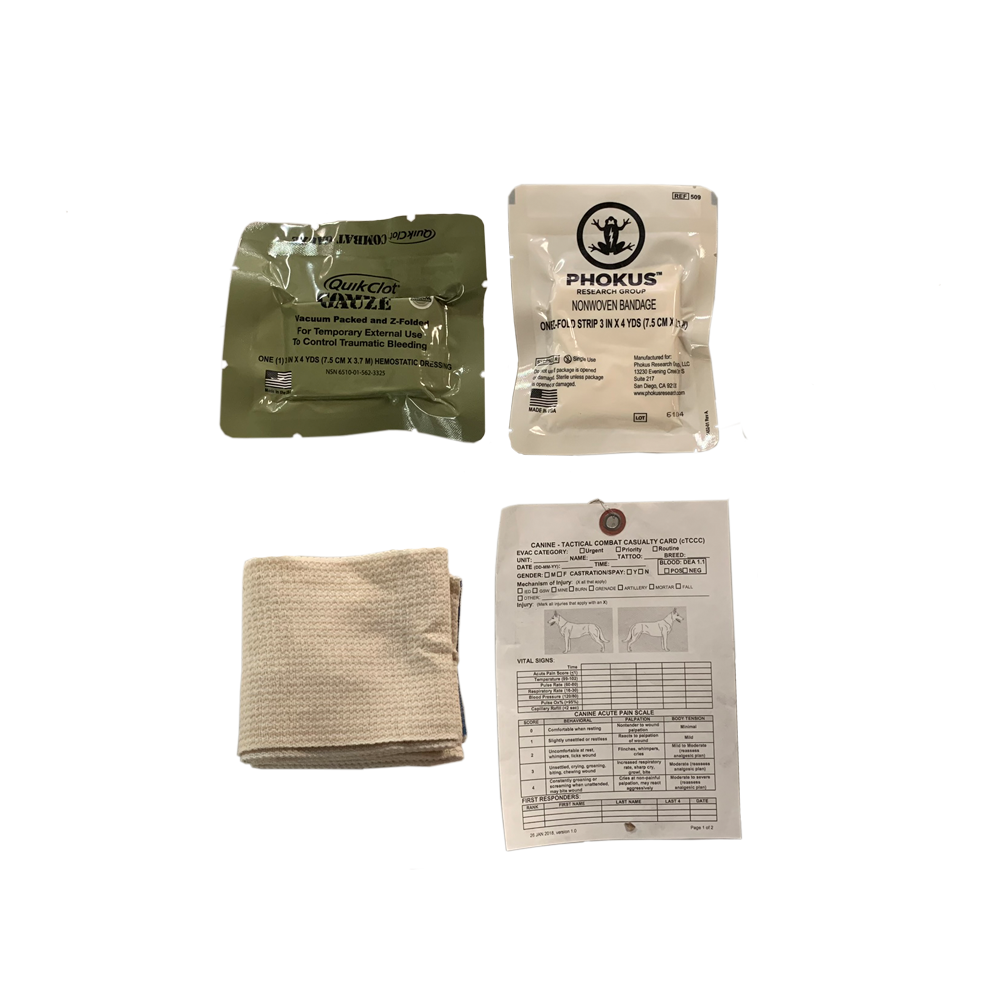 Low Vis K9 Bleed Kit - Phokus Research Group