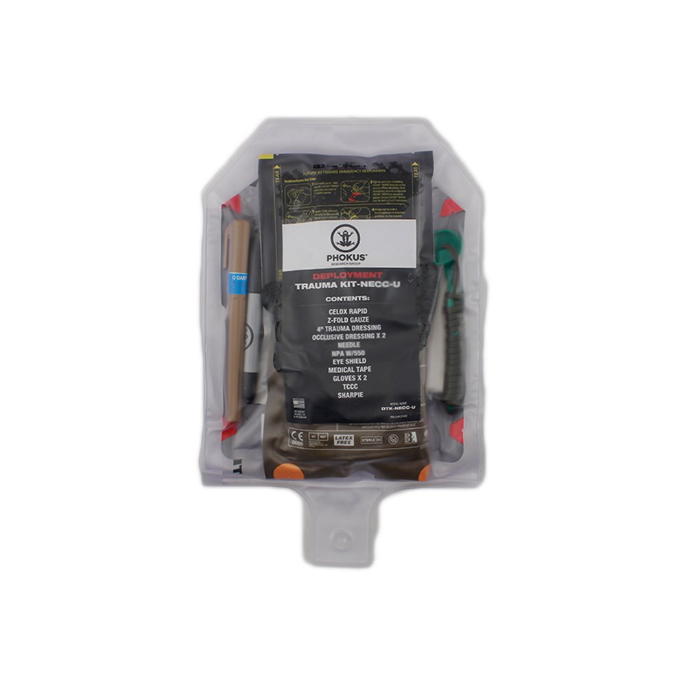 NECC Zippered Under Armor Trauma Kit Bundle