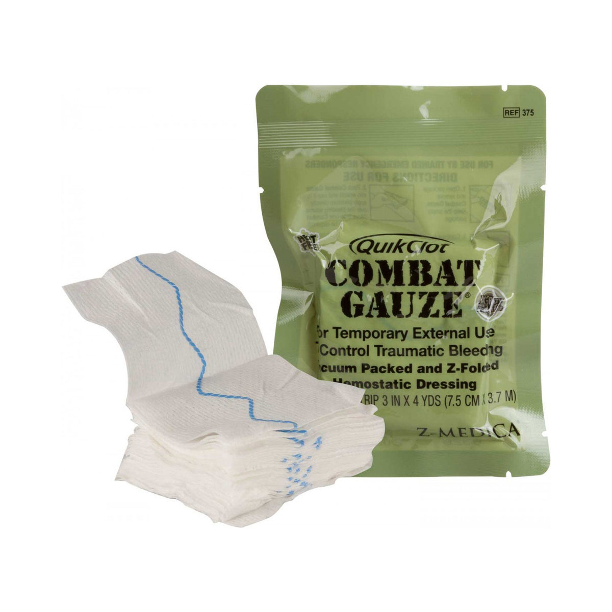hemostatic dressing QuikClot® Combat Gauze® Z-Fold